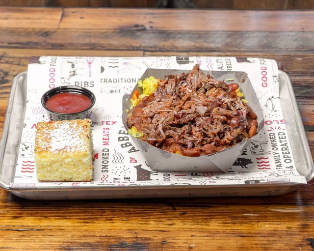 Loaded BBQ Rice Bowl.