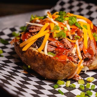 Loaded Baked Potato (No Meat)