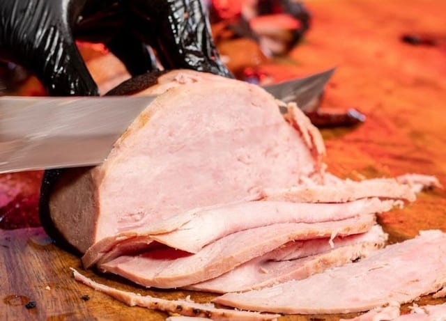 Ham by the lb.