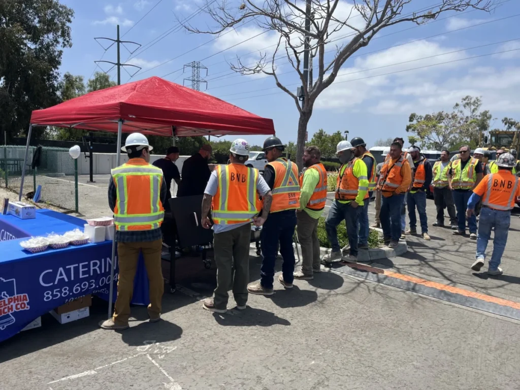 Abbey’s Catering for Workers – San Diego Jobsite Lunch