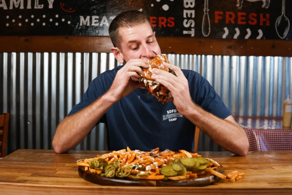 Texas BBQ Burger in San Diego | Abbey’s Texas BBQ