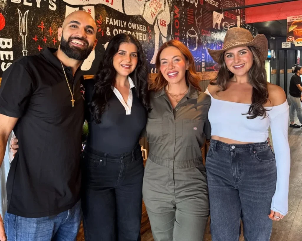 Abbey’s Real Texas BBQ featured on LatiNation Foodie on the Go with host Chiquis Rivera.